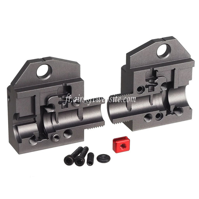 BBT CNC Aluminum Hop Up Chambre Assemblage Convient pour Maruyama SCW-9 PRO PRO-G Serie GBB SMG Fusils