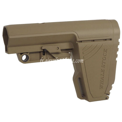 CYMA Grand espace de Stockage Longue WHALE Réglable Crosse Convient pour M4 M16 Série AEG Fusils Airsoft