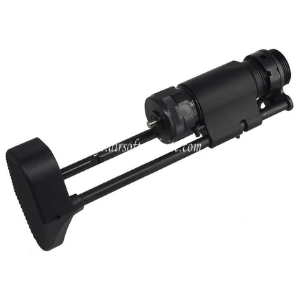 CYMA HK416C Stil Kompaktes Karabinergewehr mit einziehbarem Schaft, passend für CYMA CGS Tokyo Marui M4 Serie MWS GBB Airsoft-Gewehre, schwarz