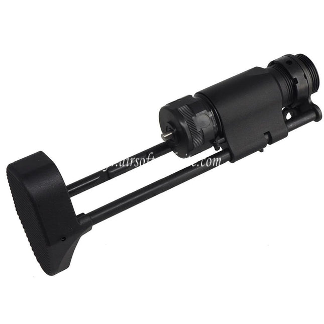 CYMA HK416C Style Carabine compacte Rétractable Crosse Convient pour CYMA CGS Tokyo Marui M4 Série MWS GBB Fusils Airsoft Noir