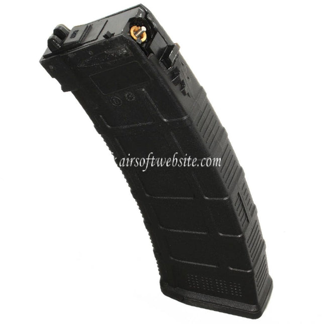 WELL PRO 24 Billes Polymère PMAG Co2 Chargeur Convient pour Well / WE G74A AK74 Série GBB Fusils Airsoft Noir