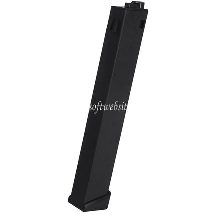 WELL PRO 100 Billes Polymère Mid-Cap Chargeur Convient pour WE01A ARP9 Série AEG Fusils Airsoft Noir