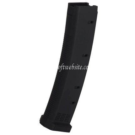 WELL PRO 100 Billes Polymère Mid-Cap Chargeur Convient pour WE05 Série AEG Fusils Airsoft Noir