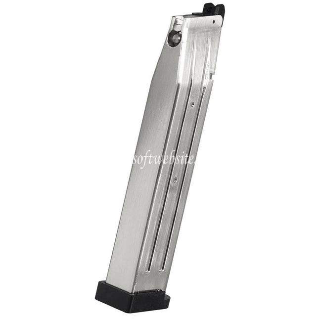 ARMY ARMAMENT 50 Billes Gaz Chargeur Long Type Convient pour Hi-Capa Série GBB Pistolet Airsoft