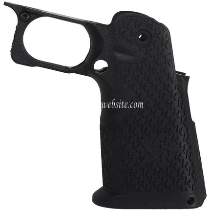 ARMY ARMAMENT Compacte Texturee Poignee Convient pour R612 EMG Staccato C2 Hi-Capa Serie GBB Pistolets Noir