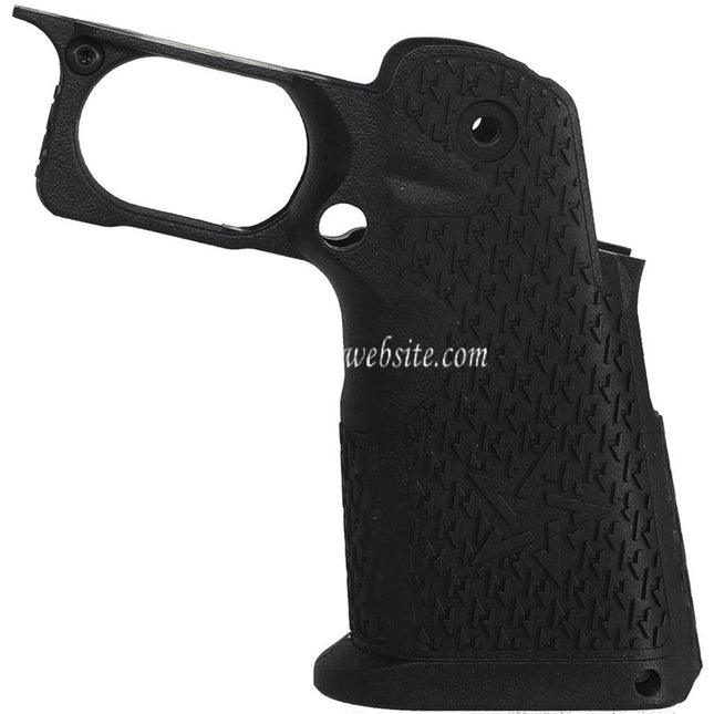 ARMY ARMAMENT Compacte Texturee Poignee Convient pour R612 EMG Staccato C2 Hi-Capa Serie GBB Pistolets Noir