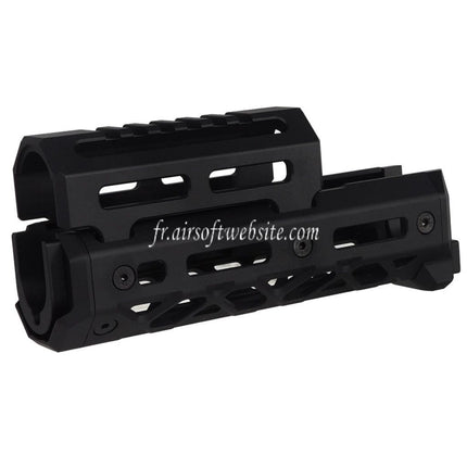 5KU KPYK CRC 1U040 Style 158mm M-LOK Haut Bas Garde-Main Rail Système Convient pour CYMA AKM AK74 AK105 Série AEG Fusils Airsoft