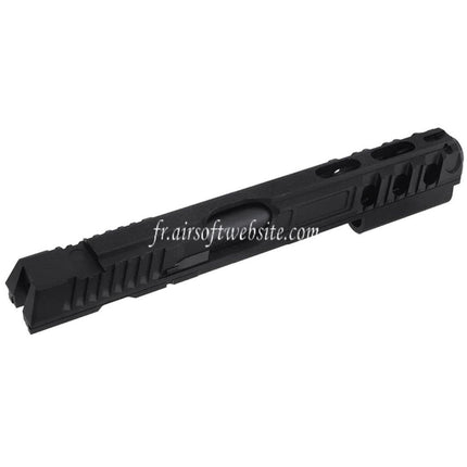 5KU CNC Aluminum Fraisage Glissière et Canon Kit Set Type-3 Convient pour KJ Works ASG CZ Shadow 2 Série GBB Pistolets Airsoft