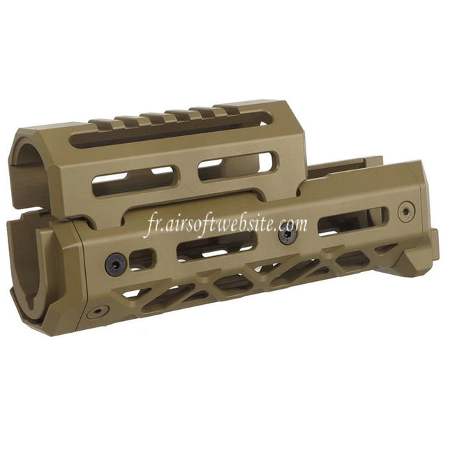 5KU KPYK CRC 1U040 Style 158mm M-LOK Haut Bas Garde-Main Rail Système Convient pour GHK AKM AK74 AK105 Série GBB Fusils Airsoft