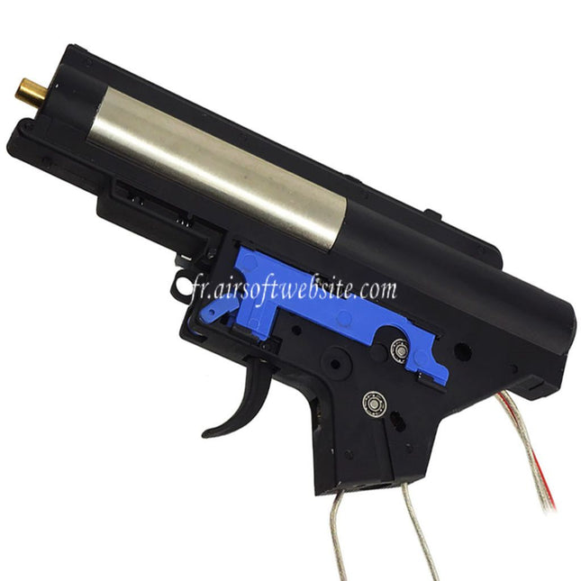 E&C 8mm QD Détachement rapide Long V2 Version 2 Complète Vitesse Boîte Convient pour SR25 Série AEG Fusils Airsoft