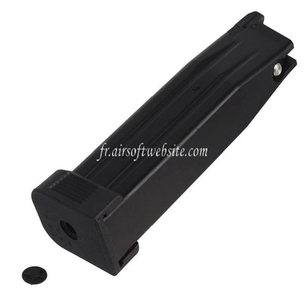 ARMY ARMAMENT 30 Billes Gaz Chargeur R611 R613 Staccato Convient pour Hi-Capa Série GBB Pistolets Airsoft Noir