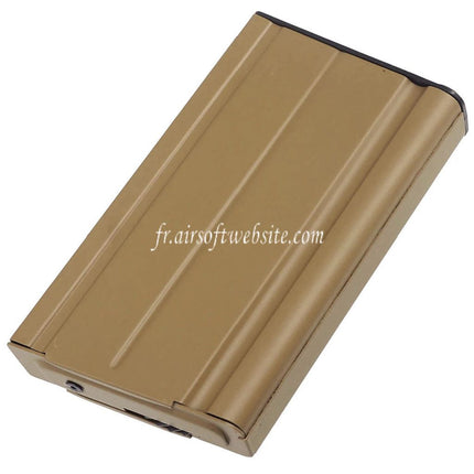 DOUBLE BELL 400 Billes Hi-Cap Chargeur Convient pour DOUBLE BELL VFC D-Boys MK17 SCAR-H Série AEG Fusils Airsoft