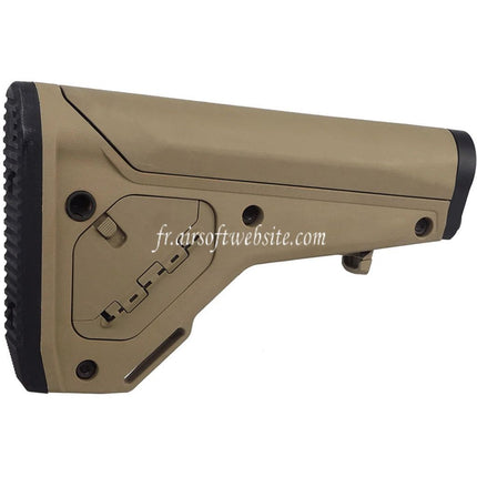E&C UBR Gen.2 Style 8-Positions Rétractable Crosse Convient pour AR M4 M16 Série AEG Fusils Airsoft