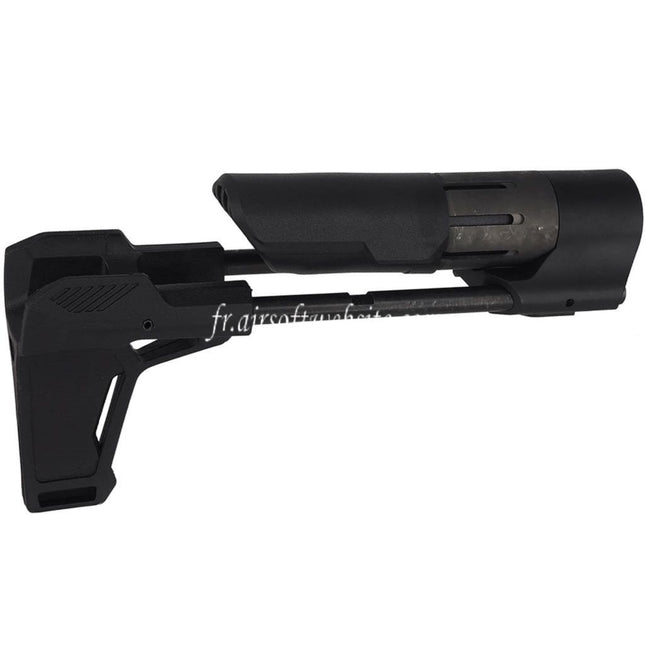 E&C PDW Stabilisateur Convient pour AR M4 M16 Série AEG Fusils Airsoft Noir