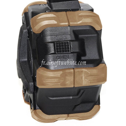 Armorer Works AW Custom 350 Billes Gaz Adaptive Chargeur Tambour Convient pour Armorer Works AW / WE (WE-TECH) Desert Eagle GBB Pistolet Airsoft