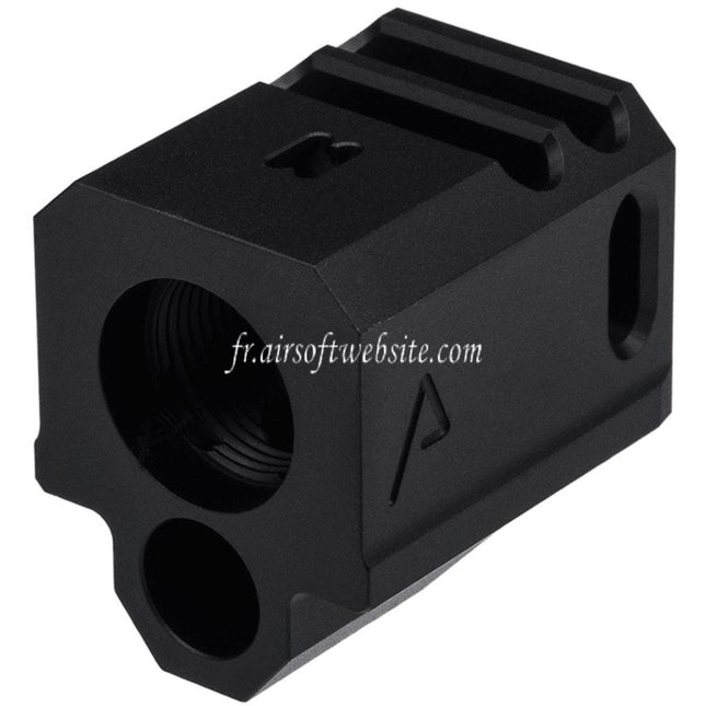 RWA Agency Arms 417 Double port Compensateur -14mm CCW sens antihoraire Filetage Convient pour G-Série GBB Pistolets Airsoft
