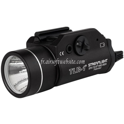 Streamlight TLR-1 300 Lumens Lampe D'Arme Convient pour Glock / MIL-STD 1913 (Picatinny) / Beretta 90Two / S&W SW99 & TSW Rails