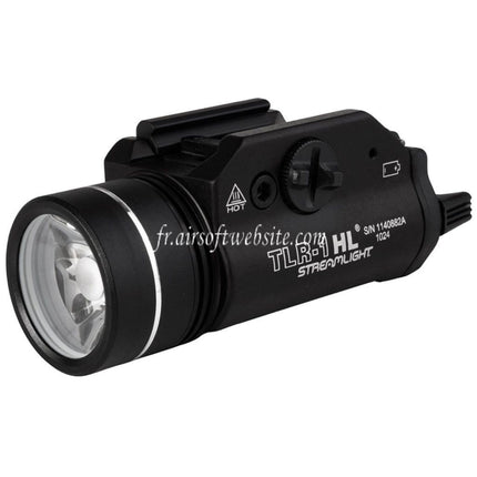 Streamlight TLR-1 1000 Lumens HL Lampe D'Arme Convient pour Glock / MIL-STD 1913 (Picatinny) / Beretta 90Two / S&W SW99 & TSW Rails