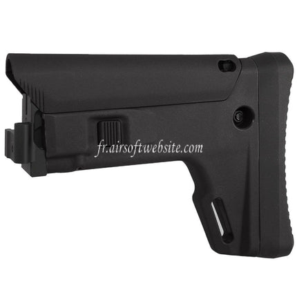 5KU ACR Style 7-Positions Pliage latéral Rétractable Crosse Convient pour CYMA CM040 AK104 AK105 AK74S Série AEG Fusils Airsoft