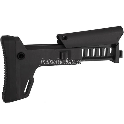 5KU ACR Style 7-Positions Pliage latéral Rétractable Crosse Convient pour CYMA CM040 AK104 AK105 AK74S Série AEG Fusils Airsoft