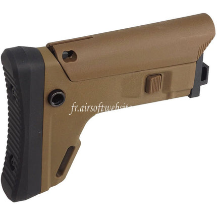 5KU ACR Style 7-Positions Pliage latéral Rétractable Crosse Convient pour CYMA CM040 AK104 AK105 AK74S Série AEG Fusils Airsoft