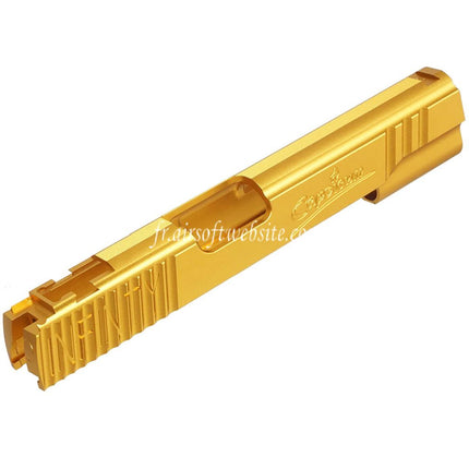5KU CNC Aluminum Infinity Signature Glissière Convient pour Tokyo Marui Hi-Capa 5.1 Série GBB Pistolets Airsoft