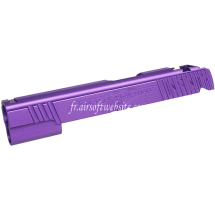 5KU CNC Aluminum Infinity Signature Glissière Convient pour Tokyo Marui Hi-Capa 5.1 Série GBB Pistolets Airsoft