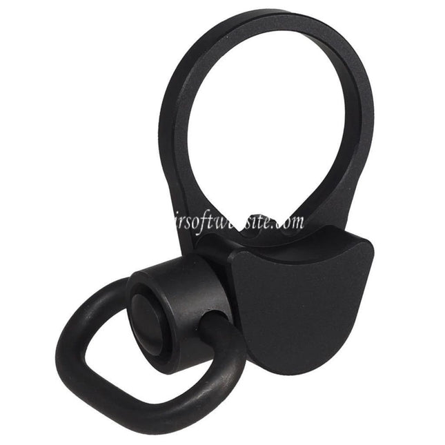 G&P Étendue Crosse Ambidextre Bouton-poussoir QD Sangle Pivot Montage Convient pour Tokyo Marui MWS M4 Série GBB Fusils Airsoft