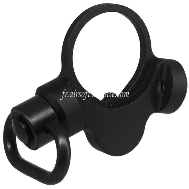 G&P Étendue Crosse Ambidextre Bouton-poussoir Dual QD Sangle Pivot Montage Convient pour Tokyo Marui MWS M4 Série GBB Fusils Airsoft