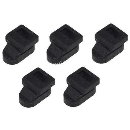 G&P 5pièces Renforcé Caoutchouc Chargeur Rubber Gaz Route Convient pour Western Arms Inokatsu King Arms Matrix G&P WOC M4 Série GBB Pistolets Airsoft