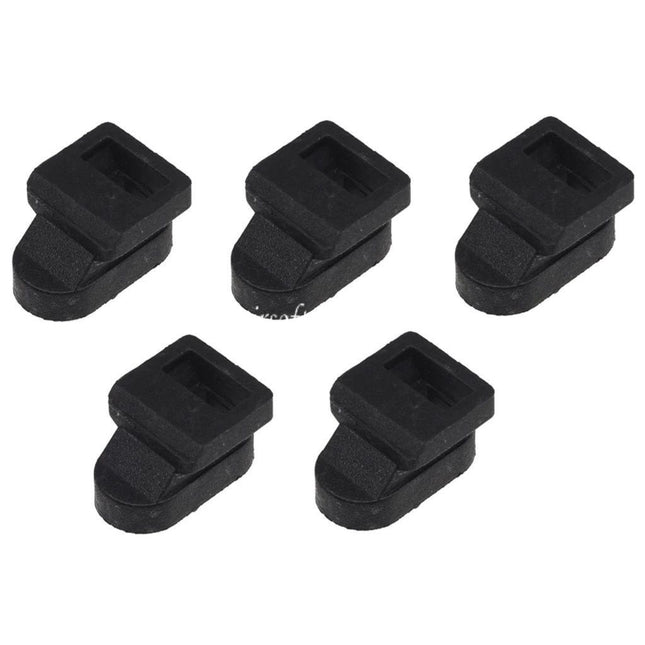 G&P 5pièces Renforcé Caoutchouc Chargeur Rubber Gaz Route Convient pour Western Arms Inokatsu King Arms Matrix G&P WOC M4 Série GBB Pistolets Airsoft