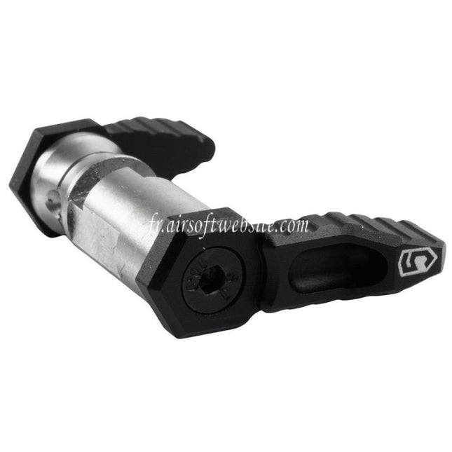 Revanchist Airsoft 90 Degré Ambidextre Sélecteur Type-A Convient pour Savia PCC H Tokyo Marui M4 MWS Série GBB Fusils Noir