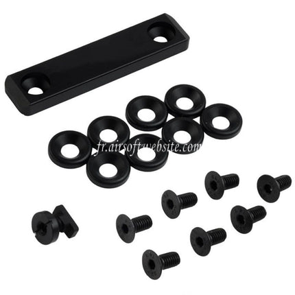 5KU CNC Aluminum 130mm DL-2 SPORT Garde-Main Extenseur Convient pour AKM AK105 AK74 AK Série Fusils Airsoft
