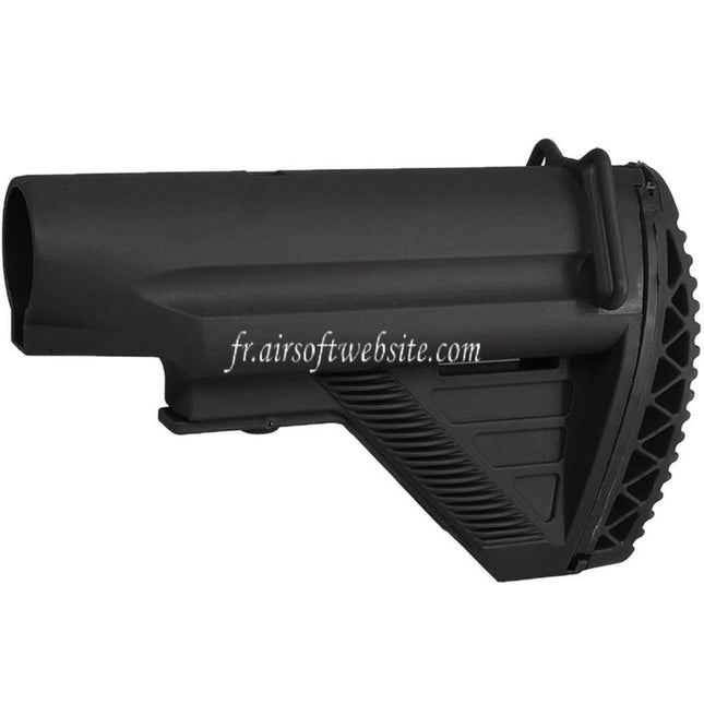 E&C Rétractable Crosse avec tube Convient pour E&C HK417 G28 Série AEG Fusils Airsoft