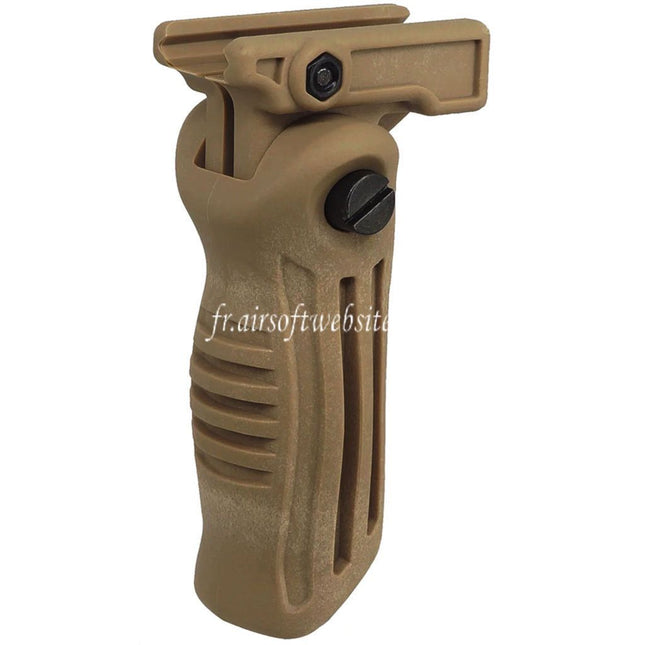 CYMA Polymer TDI Style Pliable tactique RIS Poignée avant verticale Convient pour 20mm Rail Système