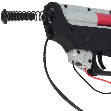 AIRSOFT WEBSITE Métal Haut Bas Boîtier avec Complète QD Vitesse Boîte Convient pour M4 M16 Série AEG Fusil