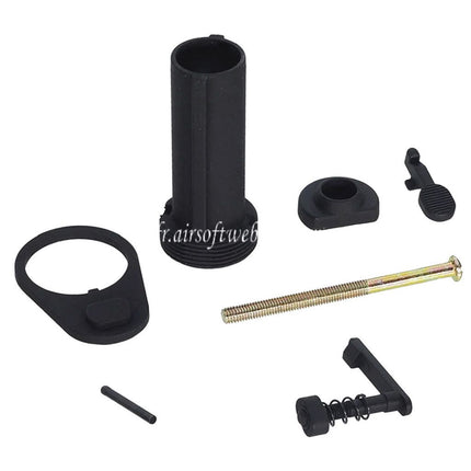 AIRSOFT WEBSITE Métal Haut Bas Boîtier avec Complète QD Vitesse Boîte Convient pour M4 M16 Série AEG Fusil