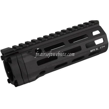 E&C MFR XL 6.0 Pouces M-Lok Garde-Main Rail Système Convient pour AR M4 M16 Série AEG Fusils Airsoft