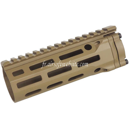 E&C MFR XL 6.0 Pouces M-Lok Garde-Main Rail Système Convient pour AR M4 M16 Série AEG Fusils Airsoft