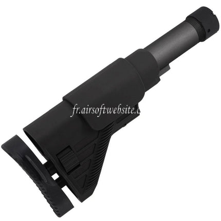 E&C DMR Style Rétractable Crosse avec tube Convient pour E&C HK417 G28 Série AEG Fusils Airsoft