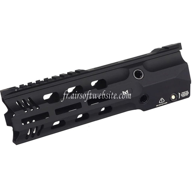 E&C GRIDLOK Style Lightspeed 9 Pouces usage intensif M-Lok Garde-Main Rail Système Convient pour E&C 416 Série AEG Fusils Airsoft Noir