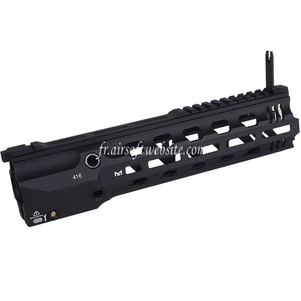 E&C GRIDLOK Style Lightspeed 11 Pouces usage intensif M-Lok Garde-Main Rail Système Convient pour E&C 416 Série AEG Fusils Airsoft Noir