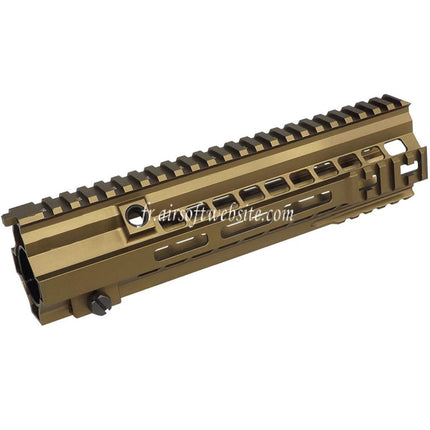 E&C Geissele Style 9.5 Pouces M-Lok Garde-Main Rail Système Convient pour E&C VFC 416 Série AEG Fusils Airsoft
