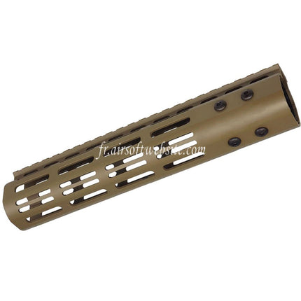 E&C NSR9 N4 9 Pouces Gen3 M-Lok Garde-Main Rail Système Convient pour M4 M16 Série AEG Fusils Airsoft