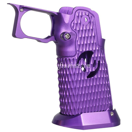 5KU CNC Aluminum Poignée Type-9 Convient pour Tokyo Marui Hi-Capa 5.1 4.3 Série GBB Pistolets Airsoft