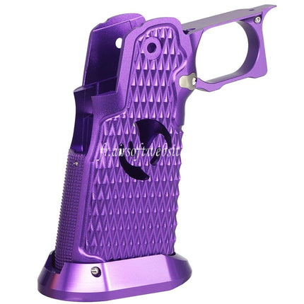 5KU CNC Aluminum Poignée Type-9 Convient pour Tokyo Marui Hi-Capa 5.1 4.3 Série GBB Pistolets Airsoft