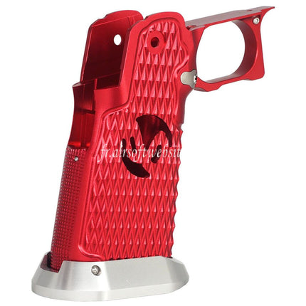 5KU CNC Aluminum Poignée Type-9 Convient pour Tokyo Marui Hi-Capa 5.1 4.3 Série GBB Pistolets Airsoft