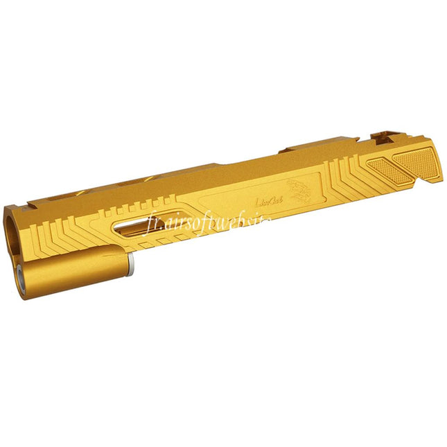 5KU CNC Aluminum Limcat WildCat Glissière Convient pour Tokyo Marui Hi-Capa M1911 Série GBB Pistolets Airsoft