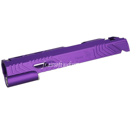 5KU CNC Aluminum Limcat WildCat Glissière Convient pour Tokyo Marui Hi-Capa M1911 Série GBB Pistolets Airsoft