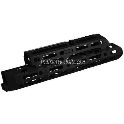 5KU KPYK CRC 1U020B Style 290mm Moyenne Longueur M-LOK Haut Bas Garde-Main Rail Système Convient pour Tokyo Marui AKM AK105 AKS-74U Série GBB Fusils Airsoft